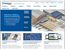 Tablet Screenshot of mecalux.es